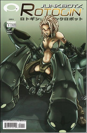Rotogin: Junkbotz issue 1 Jay Lee Cover