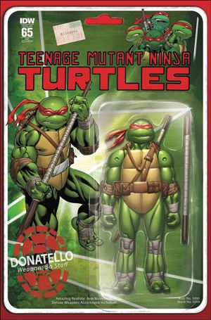 Teenage Mutant Ninja Turtles (2011) issue 65-F Blindbox Comics Vintage Donatello Cover 1/100