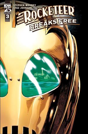 Rocketeer: Breaks Free issue 3-B Staz Johnson Cover
