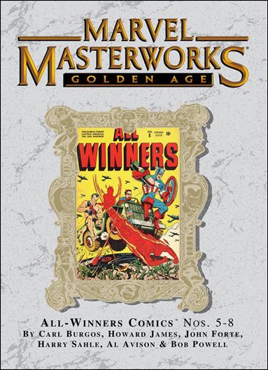 Marvel Masterworks: Golden Age All-Winners issue 2-B Marble Dust Jacket Vol 71