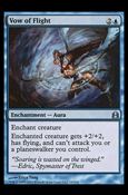 Magic the Gathering: Commander (Base Set) card 68 Vow of Flight
