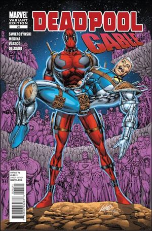 Cable (2008) issue 25-B Rob Liefeld 1:25 Cover