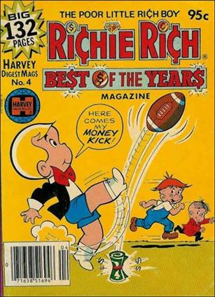 Richie Rich Best of the Years issue 4 Digest Sized