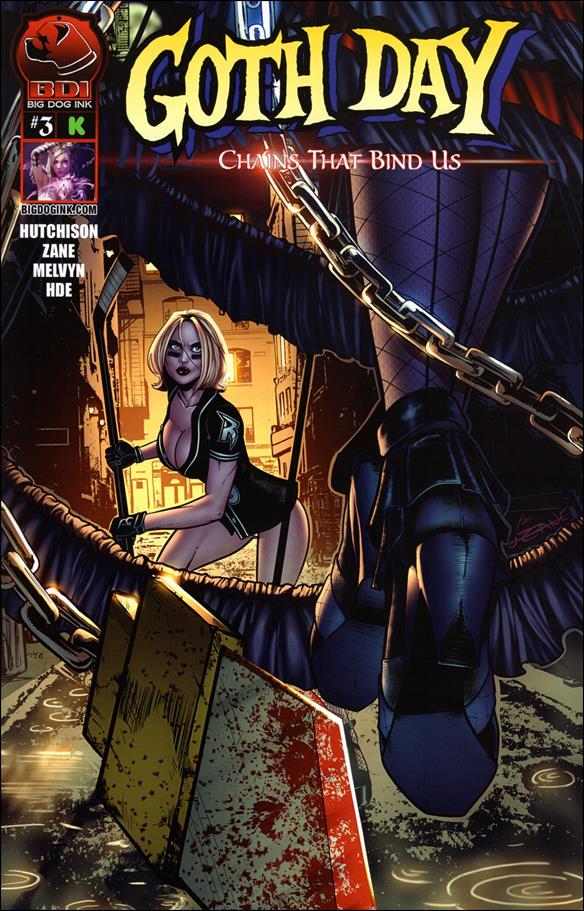 Goth Day issue 3 C.B. Zane Standard Cover 1/400