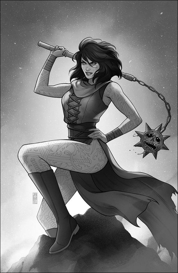 Barbaric: Wrong Kind of Righteous issue 1-F Jen Bartel B&W 1:100 Cover
