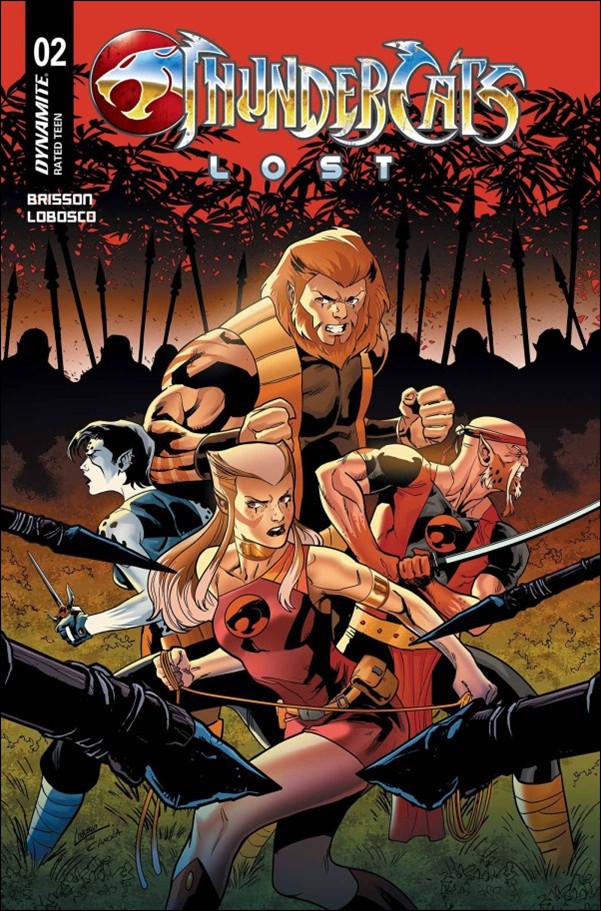 Thundercats: Lost issue 2-R Rapha Lobosco Cover