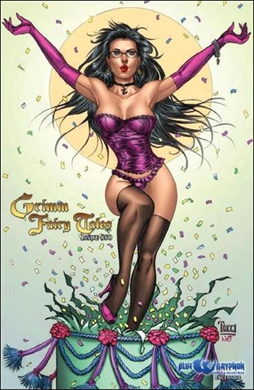 Grimm Fairy Tales (2005) issue 50-H Billy Tucci Blue Gryphon "Nice" Cover 1/500