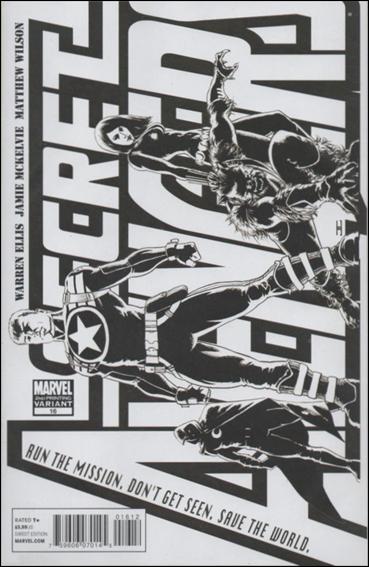 Secret Avengers (2010) issue 16-C John Cassaday Cover (2nd Printing)