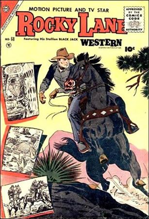 Rocky Lane Western (1954) issue 68