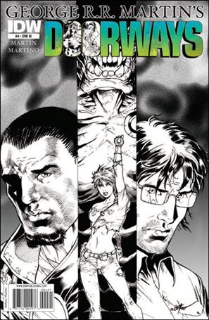 Doorways issue 4-C Stefano Martino 1:10 B&W Cover