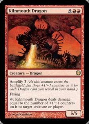 Magic the Gathering: Duel Decks: Knights vs. Dragons (Base Set) card 59 Kilnmouth Dragon