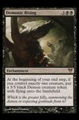 Magic the Gathering: Avacyn Restored (Base Set) card 94 Demonic Rising