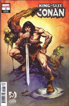 King-Size Conan issue 1-G John Buscema 1:100 Hidden Gem Cover