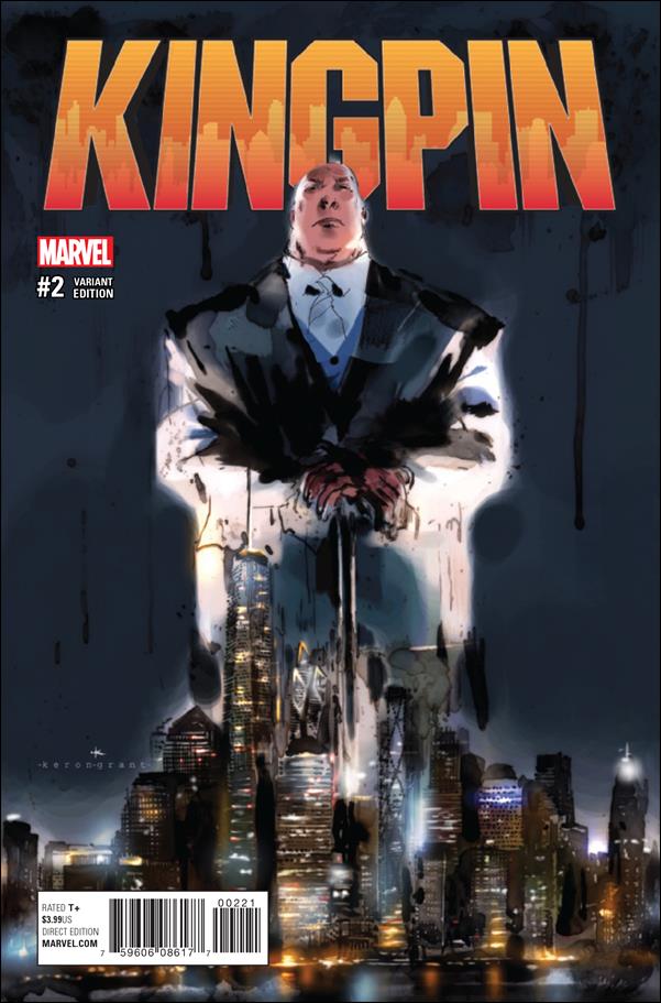 Kingpin (2017) issue 2-B Keron Grant Cover