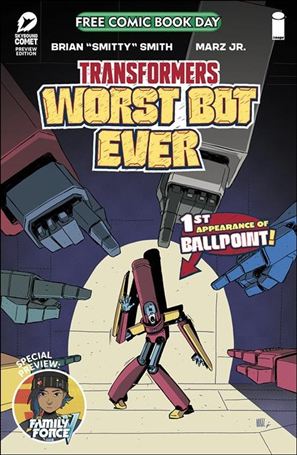 Free Comic Book Day 2025: Transformers – Worst Bot Ever Cover Image 1