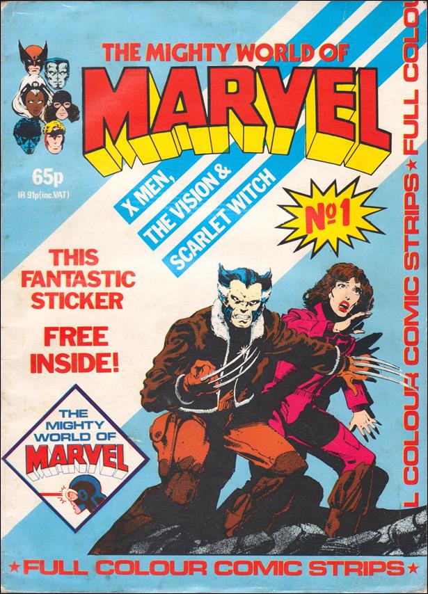 Mighty World of Marvel (UK) (1983) issue 1 Cardstock Cover