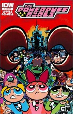 Powerpuff Girls (2013) issue 5-B Derek Charm Subscription Cover