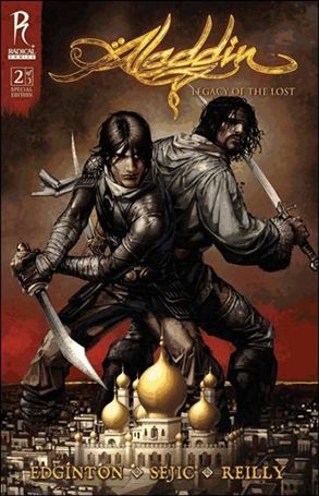 Aladdin: Legacy of the Lost issue 2-C Clayton Crain 1:10 Cover
