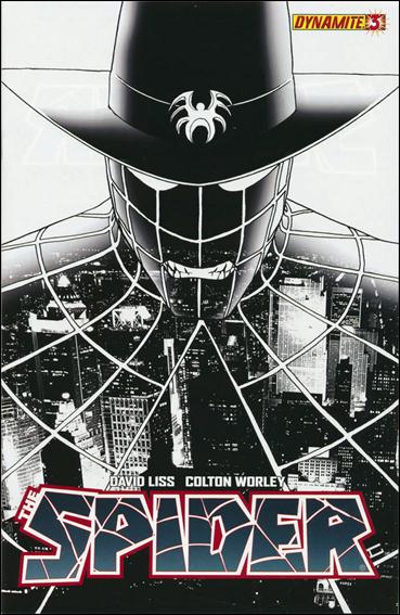 Spider (2012) issue 3-D John Cassaday 1:15 Black and White Cover