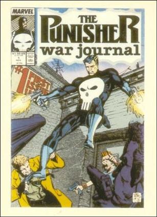 Marvel 1st Covers Series II (Base Set) card 57 The Punisher War Journal