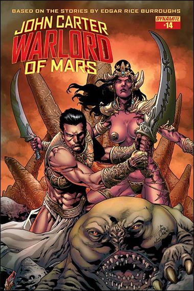 John Carter: Warlord of Mars (2014) issue 14 Fritz Casas Cover