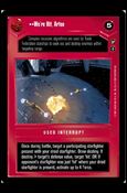 Star Wars: Theed Palace Limited (Base Set) card 41 We're Hit, Artoo