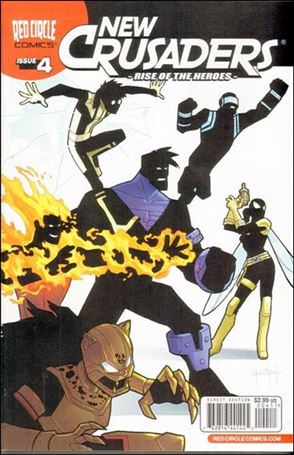 New Crusaders: Rise of the Heroes issue 4 Ben Bates Standard Cover