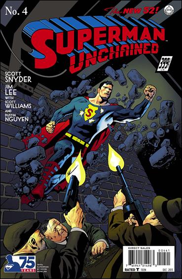 Superman Unchained issue 4-K Kevin Nowlan 1:100 1930's Cover