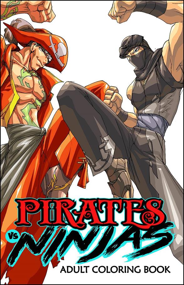 Pirates vs Ninjas Coloring Book issue nn