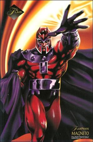 Marvel Annual Flair '94 (FlairPrints Subset) card 5 Magneto