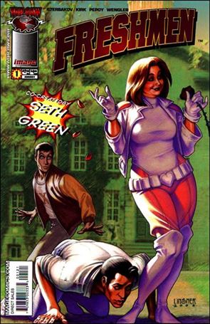 Freshmen (2005) issue 1-B Joseph Michael Linsner Cover