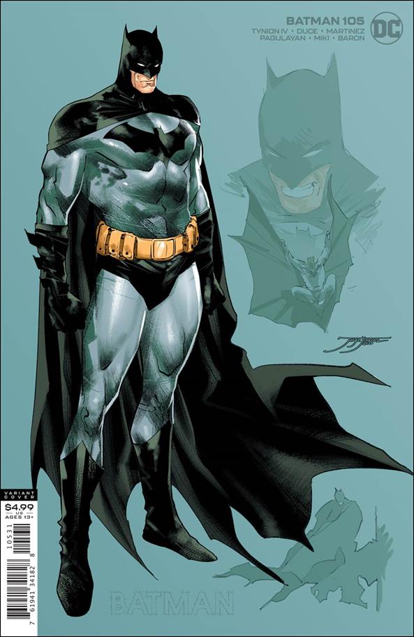 Batman (2016) issue 105-C Jorge Jimenez 1:25 Cardstock Cover
