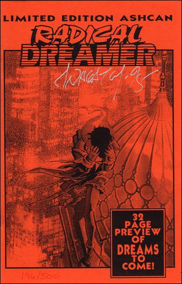 Radical Dreamer (1995) issue 2-B Ashcan signed by Mark Wheatley 1/500