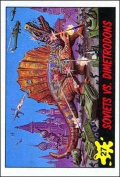 Dinosaurs Attack! (Base Set) card 27 Soviets vs. Dimetrodons