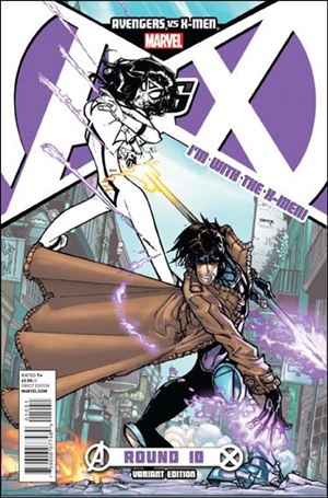 Avengers vs X-Men issue 10-G Humberto Ramos X-Men Team Cover