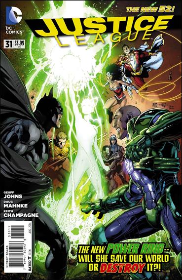 Justice League (2011) issue 31 Ivan Reis Standard Cover