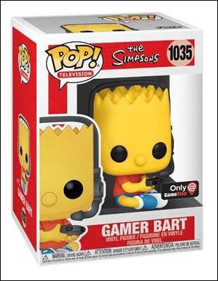 POP! Television figure 1035 Gamer Bart