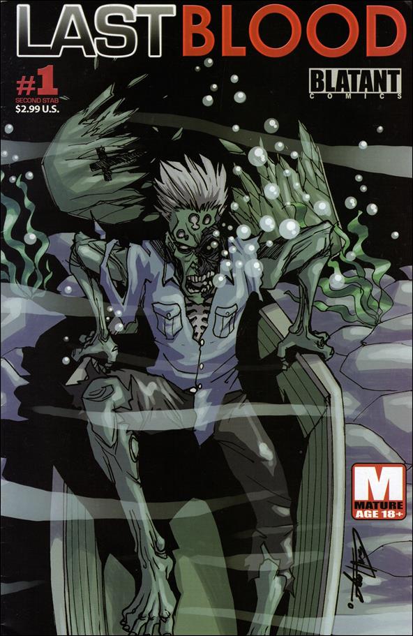 Last Blood issue 1-B Second Stab Cover