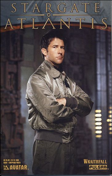 Stargate Atlantis: Wraithfall issue 1-F Sheppard Photo Cover