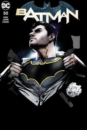 Batman (2016) issue 50-TK Jock Forbidden Planet Black Cover