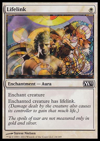 Magic the Gathering: 2012 Core Set (Base Set) card 24 Lifelink