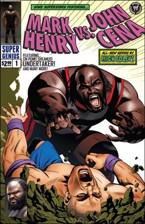 WWE Superstars issue 1-C Michael Golden Cover