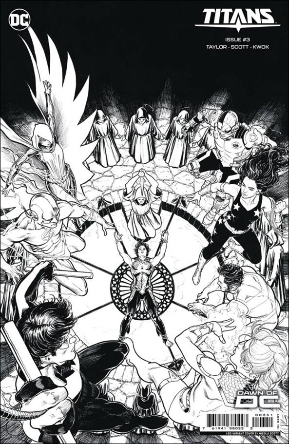 Titans (2023) issue 3-E Nicola Scott 1:50 Cardstock Cover
