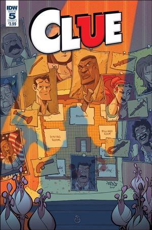 Clue issue 5 Jon Sommariva Cover
