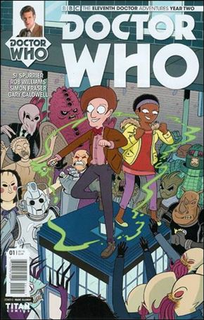 Doctor Who: The Eleventh Doctor Year Two issue 1-C Marc Ellerby Cover