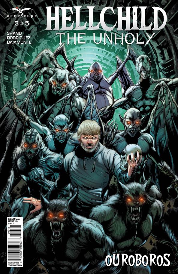 Hellchild: The Unholy issue 3-D Ian Richardson Cover