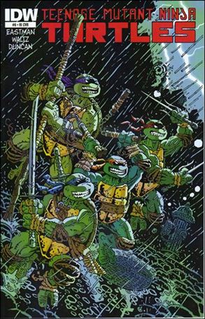 Teenage Mutant Ninja Turtles (2011) issue 8-C Simon Gane 1:10 Cover