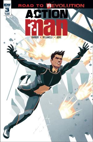 Action Man issue 3 Chris Evenhuis Cover