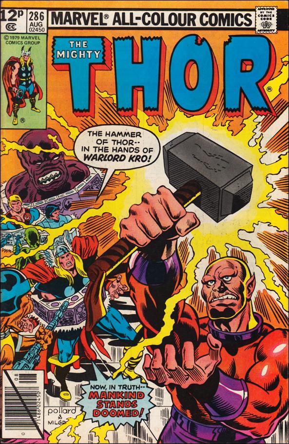 Thor (1966) issue 286-B UK Price Cover