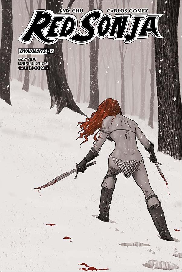 Red Sonja (2017) issue 12-H Pia Guerra Black & White Cover